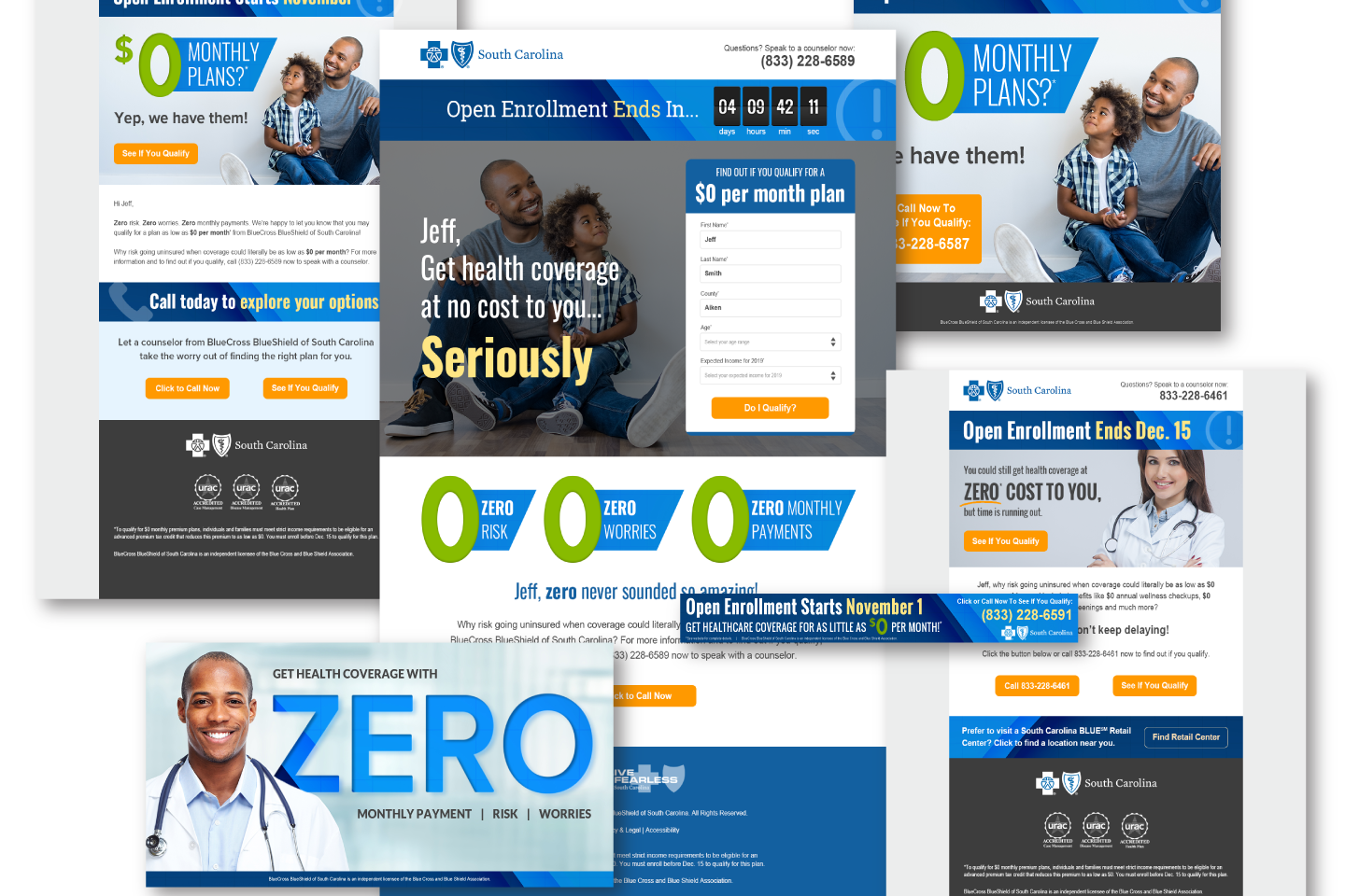 Blue Cross Blue Shield Work Examples