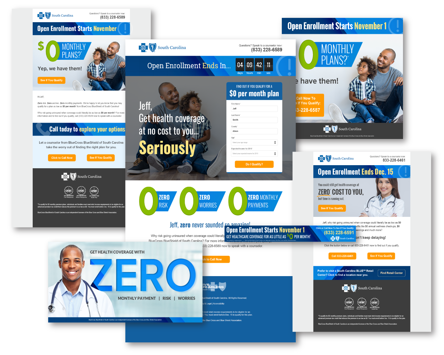 Blue Cross Blue Shield Work Examples